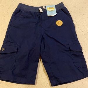Boys Cat and Jack Navy Cargo Shorts M 8 10
